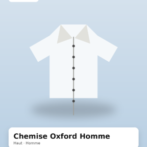Chemise Oxford Homme